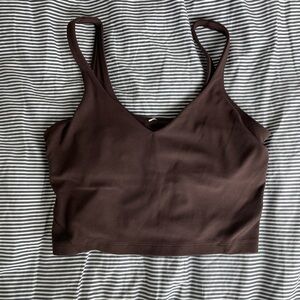 Brown Lululemon align tank